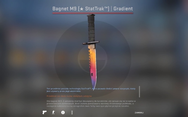 Zbiórka Zbieram na bayoneta m9 w cs go - zdjęcie główne