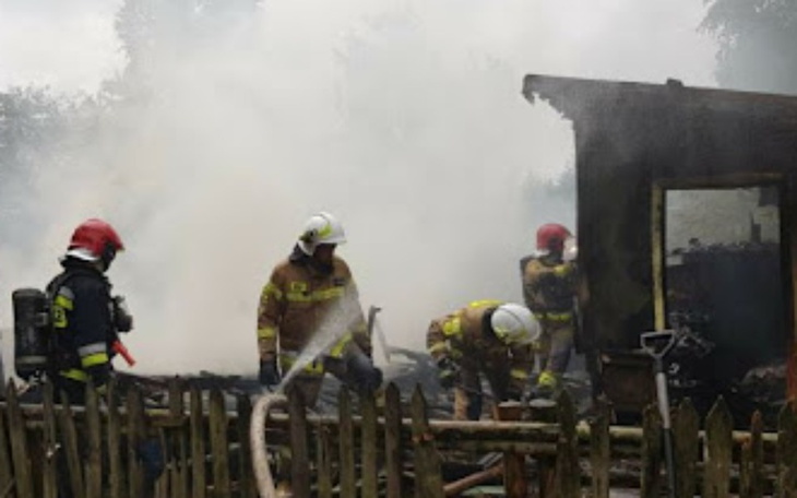 Zbiórka spalony dom pomocy - zdjęcie główne