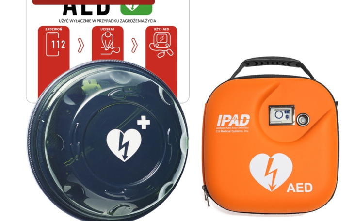 Defibrylator AED, ważne urządzenie ratujące życie.