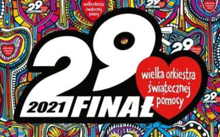 Zbiórka WOŚP 2021 Pomagajmy - zdjęcie główne