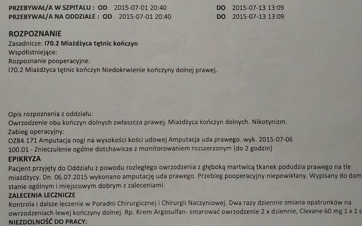 Zbiórka Protezy dla taty - zdjęcie główne