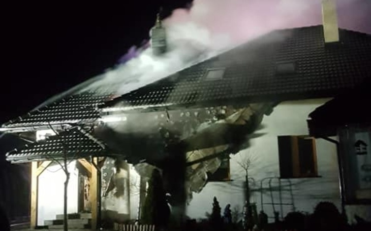 Zbiórka Pożar domu w Dmosinie - zdjęcie główne