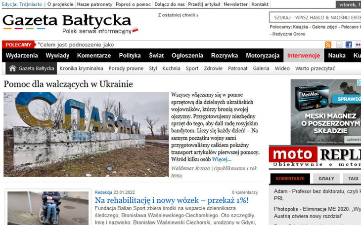 Zbiórka Interwencje dziennikarskie - zdjęcie główne