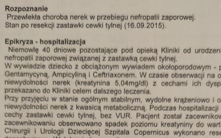 Zbiórka Leczenie i rehabilitację syna - zdjęcie główne