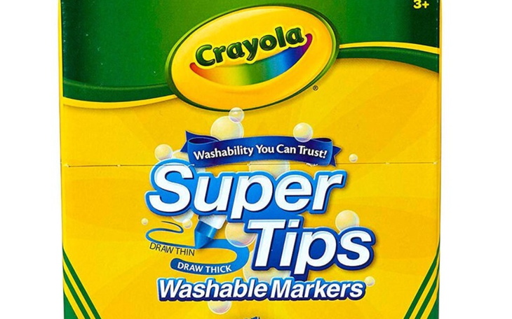 Zbiórka crayola supertips 100szt - zdjęcie główne