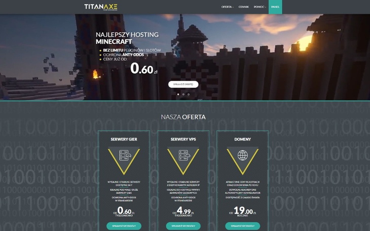 Widok na piękny krajobraz górski z chmurami.