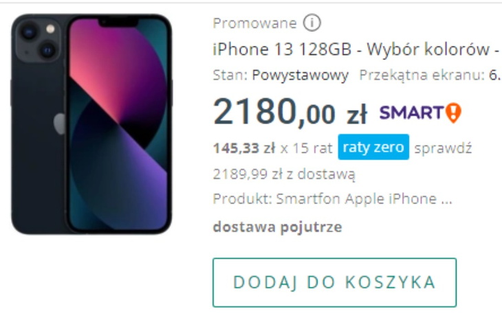Zbiórka Na telefon z powodu kradzieży - zdjęcie główne