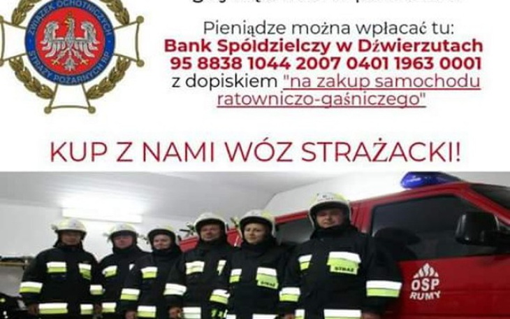 Zbiórka Kup Z Nami Nowy Wóz Strażacki - zdjęcie główne