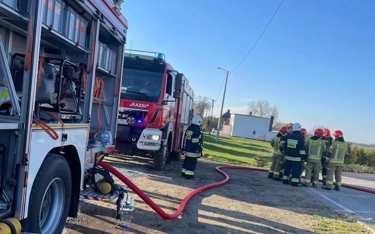 Zbiórka Mierzejewo - pożar domu - zdjęcie główne