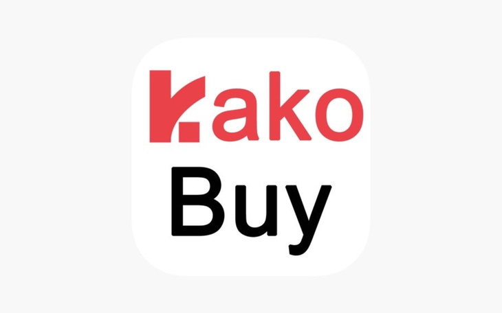 Logo aplikacji 'Kako Buy' na białym tle.