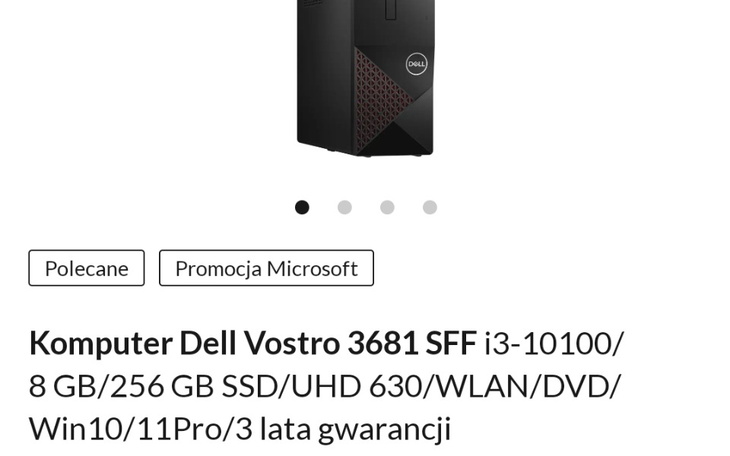 Zbiórka Zbieram synowi na komputer dell - zdjęcie główne