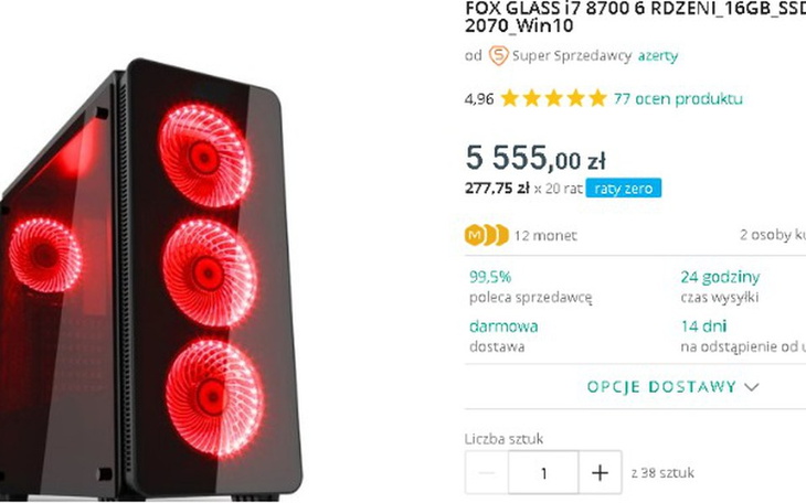 Zbiórka Na KOMPUTER do STREAMINGU! - zdjęcie główne