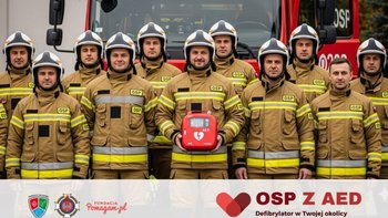 Zbiórka OSP z AED - miniaturka zdjęcia