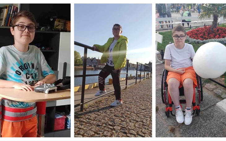 Pola uprawne z widokiem na błękitne niebo.