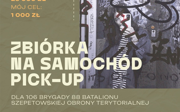 Zbiórka Na samochód pick-up dla Ukrainy - zdjęcie główne