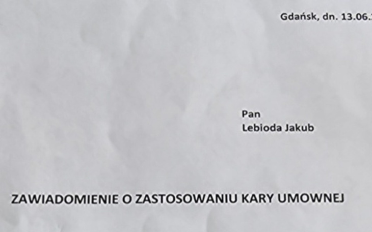 Zbiórka NIESŁUSZNA kara w pracy - zdjęcie główne