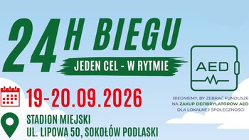 Zbiórka Biegiem Po Lepsze Jutro: 24 h - jeden cel - w rytmie AED - miniaturka zdjęcia