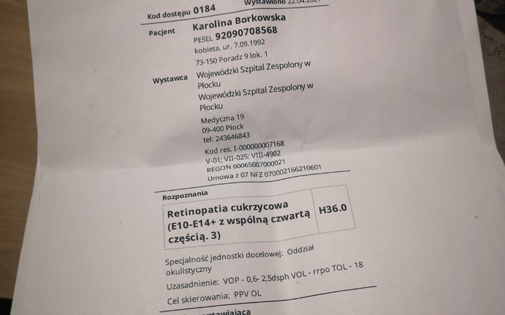 Zbiórka Pilna operacja dla mojej siostry - zdjęcie główne