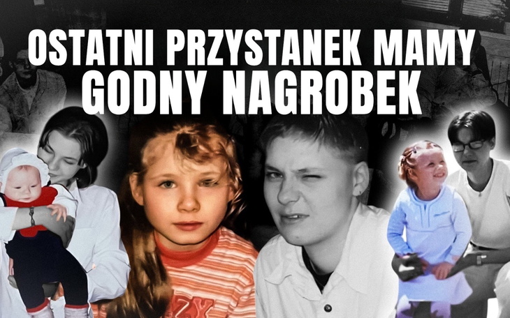 Plakat filmowy z tytułem 'Ostatni przystanek mamy'.