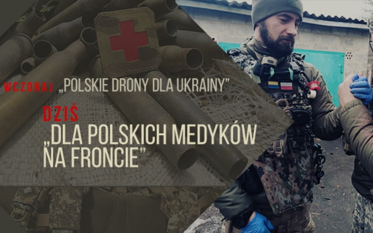 Zbiórka Dla polskich medyków na froncie - zdjęcie główne