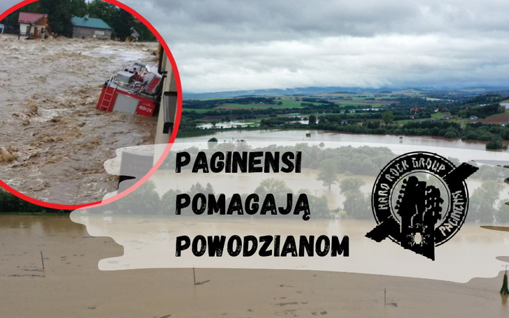 Zbiórka PAGINENSI pomagają powodzianom - zdjęcie główne