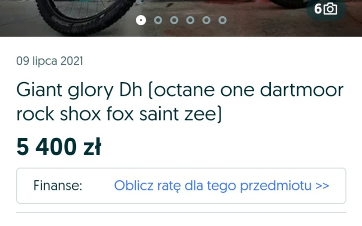 Zbiórka Zbieram na rower Giant glory - zdjęcie główne