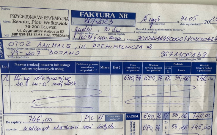 Zbiórka Musimy opłacić fakturę - zdjęcie główne