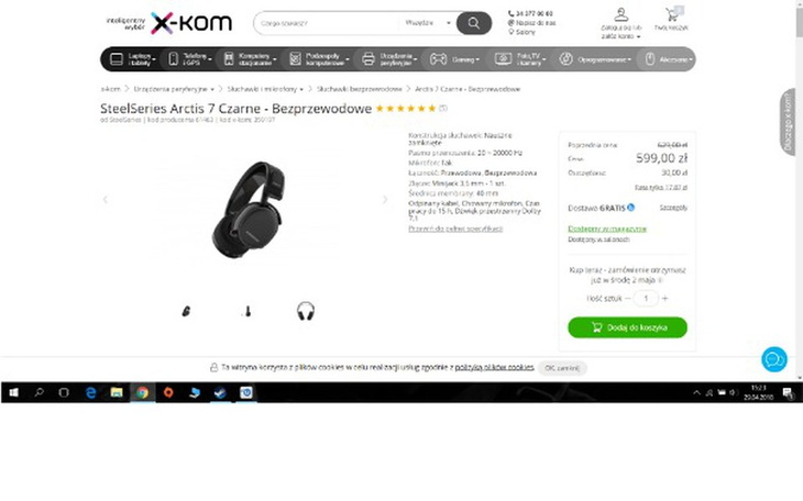 Zbiórka Zbieram na słuchawki gamingowe. - zdjęcie główne