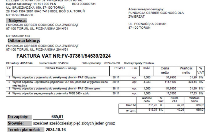 Zbiórka Wywóz śmieci trzeba opłacić - zdjęcie główne