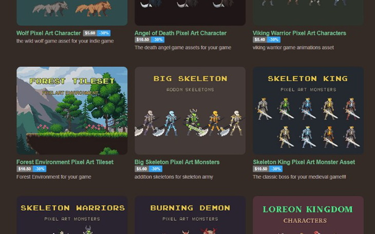 Zbiórka Grafik do gry indie - zdjęcie główne