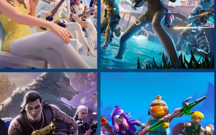 Postacie z gry w akcji, różne style i umiejętności.