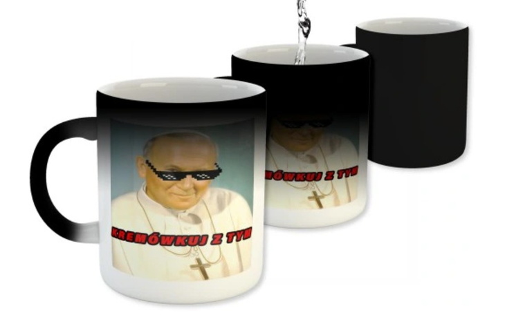 Zbiórka zbieram na kubek z papieżem - zdjęcie główne