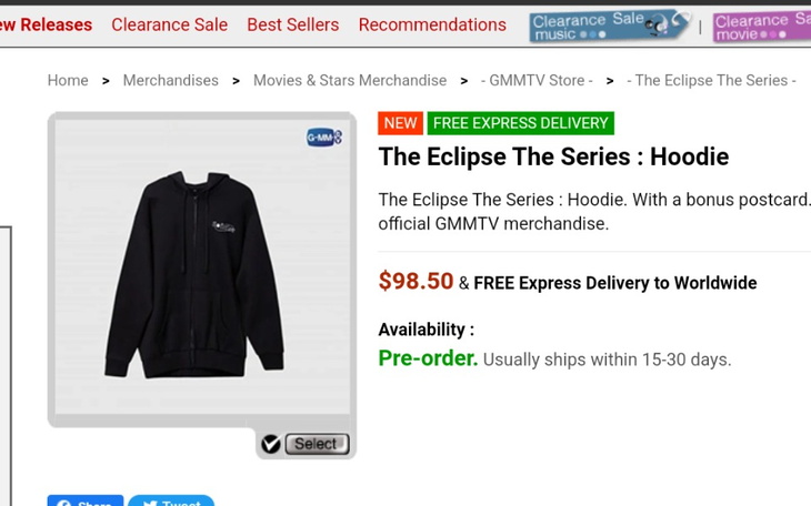 Zbiórka Bluza z The Eclipse - zdjęcie główne