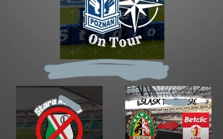 Logo klubu piłkarskiego z Poznania.