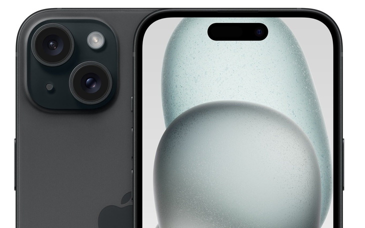 Nowoczesny smartfon z wyraźnym ekranem i podwójnym aparatem.