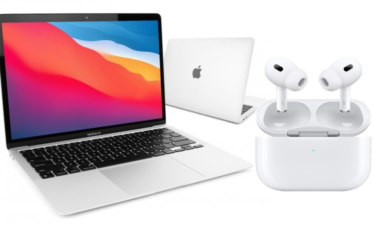 Zbiórka Airpods Pro 2gen, macbook air 13 - zdjęcie główne