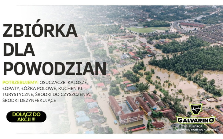 Zbiórka Dla powodzian z Głuchołazów - zdjęcie główne
