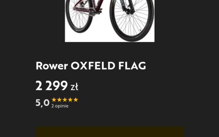 Zbiórka Na rower oxfeld flag i akcesoria - zdjęcie główne