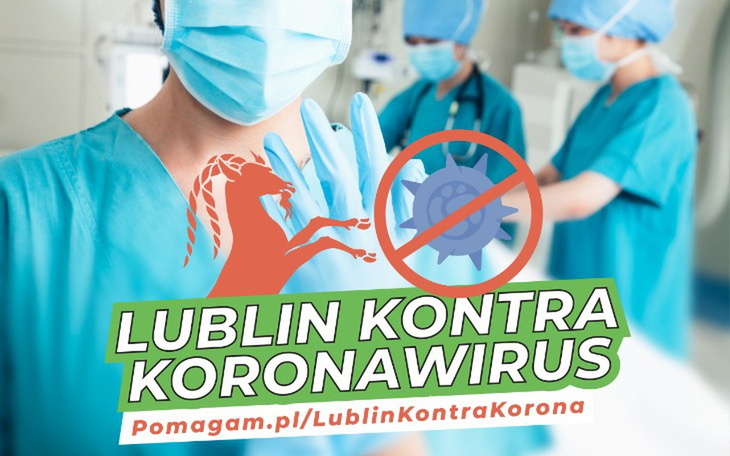 Zbiórka Lublin konta koronawirus - zdjęcie główne