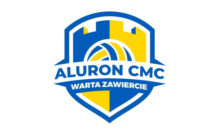 Logo klubu sportowego Aluron CMC Warta Zawiercie.