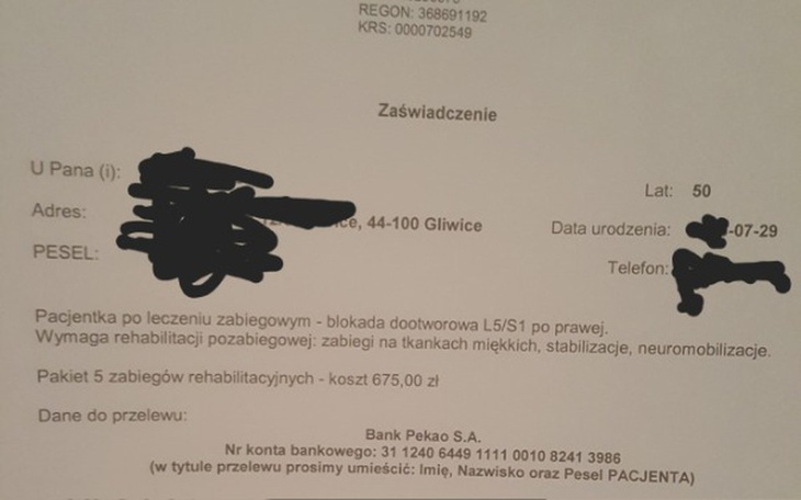 Zbiórka Rehabilitacja mamy po operacji - zdjęcie główne