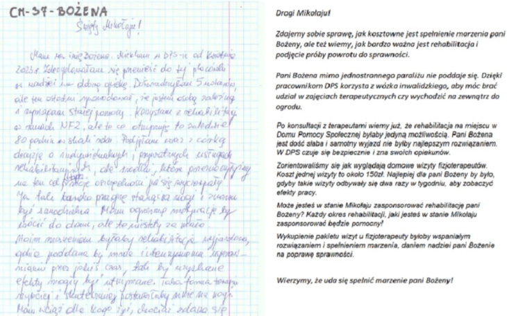 Zbiórka Rehabilitacja pani Bożenki - zdjęcie główne