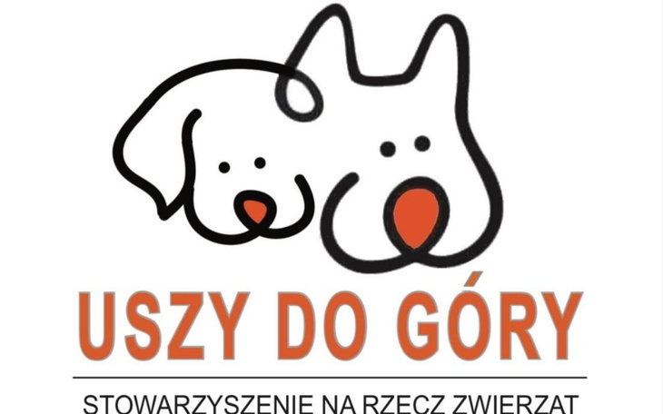 Logo stowarzyszenia z wizerunkiem psów.