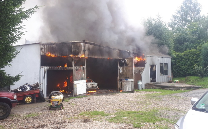 Zbiórka Na odbudowę spalonego warsztatu - zdjęcie główne