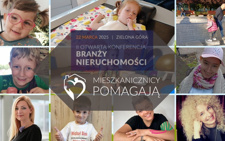 Dzieci bawiące się w kolorowym otoczeniu podczas konferencji.