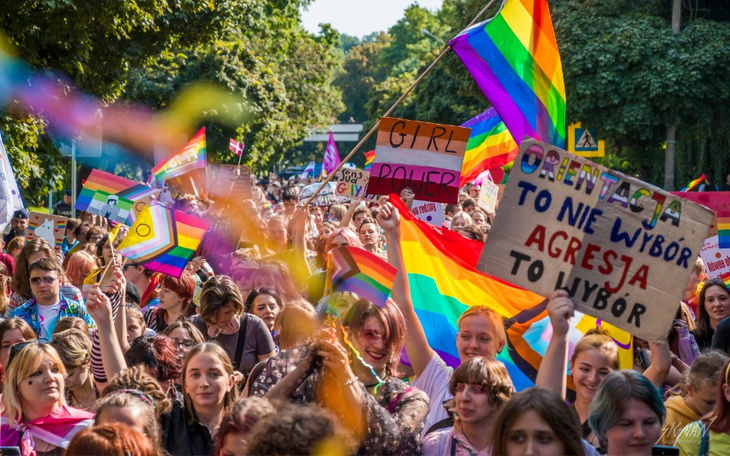 Zbiórka VI Marsz Równości w Lublinie - zdjęcie główne