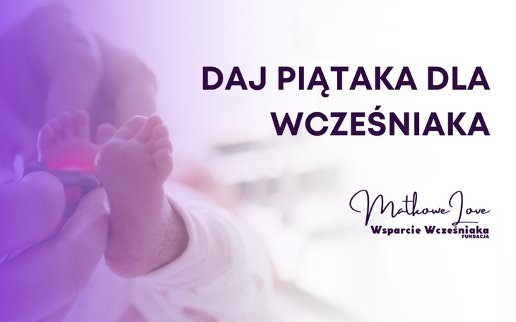 Zbiórka Daj piątaka dla wcześniaka - zdjęcie główne