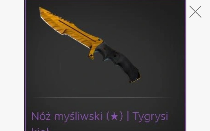 Zbiórka Kosa do CSGO Tiger Tooth - zdjęcie główne