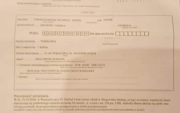 Zbiórka Zatrzymanie 24.10.2020 - zdjęcie główne