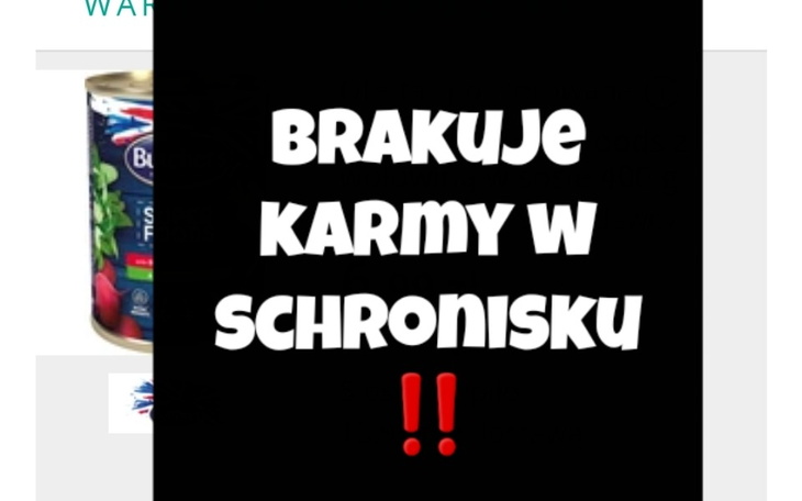 Zbiórka Żeby nie było głodne - zdjęcie główne